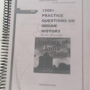 1500+ PRACTICE QUESTIONS ON INDIAN HISTORY