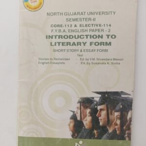 INTRODUCTION TO LITERARY FORM